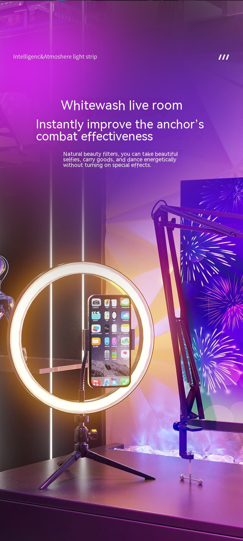 Kynodia™ SyncGlow – Smart Screen-Synchronized RGB Light